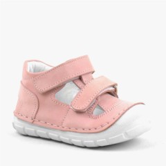 Rakerplus Ruby Genuine Leather Pink Summer First Step Shoes 100352438