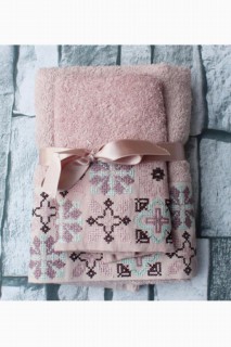 Dowry Land Soft Pastel Cotton 2 Pcs Bath Towel Set 100330186