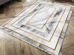 Carpet - Non-Slip Base Digital Print Velvet Carpet Shape 150x220 Cm 100260381 - Turkey