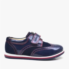Patent Leather Hidra Velcro Shoes for Boys 100278542