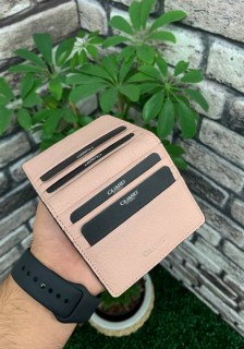 Wallet - Guard Powder Coated Design Leather Card Holder 100345176 - Turkey