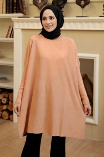 Woman - Biscuit Hijab Tunic 100344909 - Turkey