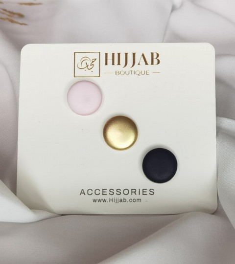 Hijab Accessories - 3 Pcs ( 3 pair ) Islam Women Scarves Magnetic Brooch Pin 100298876 - Turkey