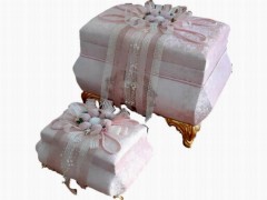 Sultanate Luxury Velvet 2-Pack Dowry Chest 100280388
