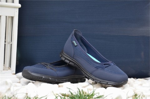 KRAKERS SHOES - NAVY BLUE - WOMEN'S SHOES,Textile Sneakers 100325244