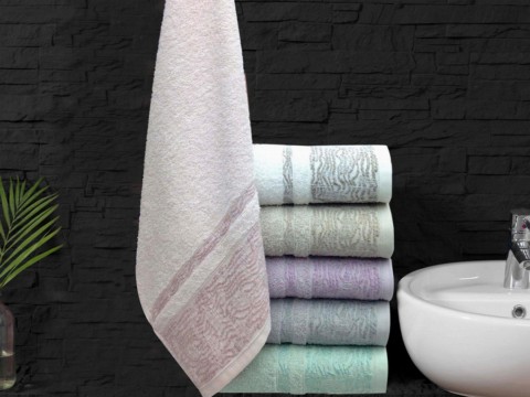 Dowry Towel - Gala Hand Face Towel 6 Pcs 100259694 - Turkey