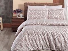 Cotton Satin Double Duvet Cover - Dowry Land Catra Bettbezug-Set aus Baumwollsatin für Doppelbetten Ecru 100329285 - Turkey