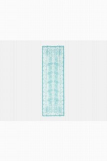Knitted Board Pattern Runner Sultan Turquoise 100259318