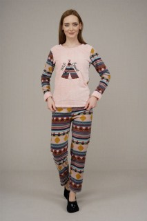 Pajamas - Gemustertes Pyjama-Set für Damen 100325392 - Turkey