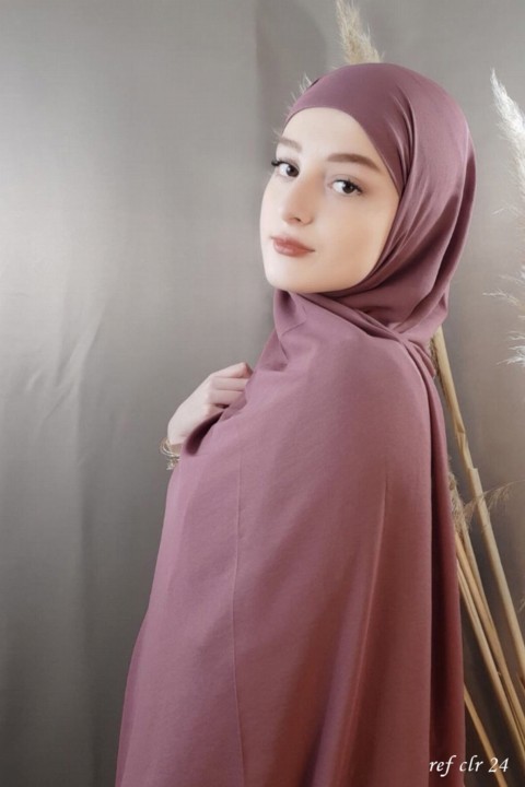 Jazz Shawl - Hijab Jazz Premium Rose Wood 100318125 - Turkey