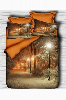 Best Class Digital Printed 3d Double Duvet Cover Set Winter 100257671