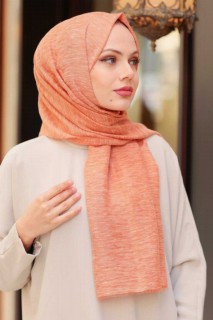 Other Shawls - Hijab-Schal aus Terrakotta 100339468 - Turkey
