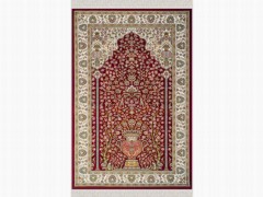 Prayer Rug - Sajjade - Tapis de prière en velours rouge bordeaux 100260399 - Turkey
