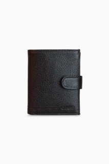 Multi-Compartment Flip Vertical Brown Leather Men's Wallet 100346268