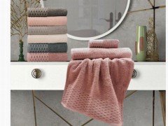 Dowry Towel - Essuie-mains Elsa Jacquard 6 Pcs 100258118 - Turkey