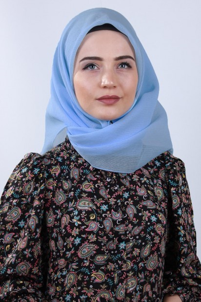 Amal Esharp - روسری پرنسس بیبی آبی - Turkey
