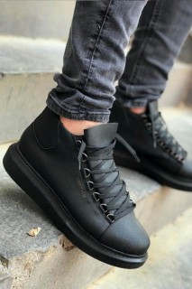 Shoes - Men's Boots BLACK 100342314 - Turkey