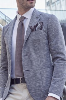 Men's Indigo Enrico Knitted Slim Fit Jacket 100350913