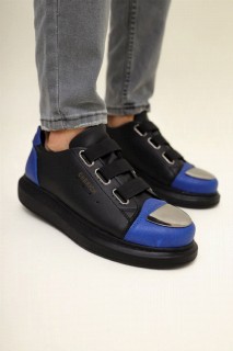 Daily Shoes - Mens Shoes BLACK/SAX BLUE 100342206 - Turkey