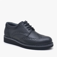 Boy Shoes - Hidra Genuine Leather Shoes for School Boys 100278526 - Turkey
