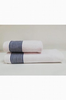 Honeysuckle Double Cotton Bath Towel Set White 100329553