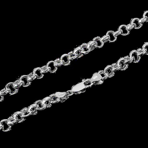 Necklace - عقد بسلسلة من الفضة أسوك 100350102 - Turkey