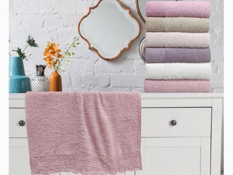 Dowry Towel - Berra Cotton 6-teiliges Handtuch 100332261 - Turkey