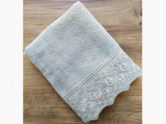 Land of Dowry Sehra Embroidered Dowery Towel Gray 100344772