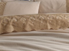 French Lace Vase Dowry Duvet Cover Set Cappucino 100332346