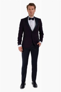 Outdoor - Men's A-Navy Blue Broadway Slim Fit Groom Suit 100350486 - Turkey