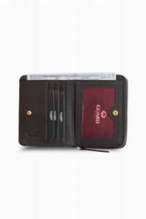 Brown Coin Genuine Leather Women's Wallet 100346260