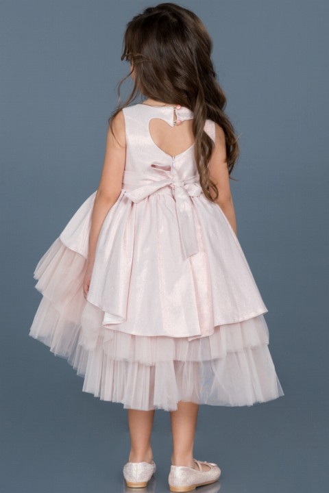 Girl Clothing - Evening Dresses Backless Princess Child Evening Dress 100297590 - Turkey