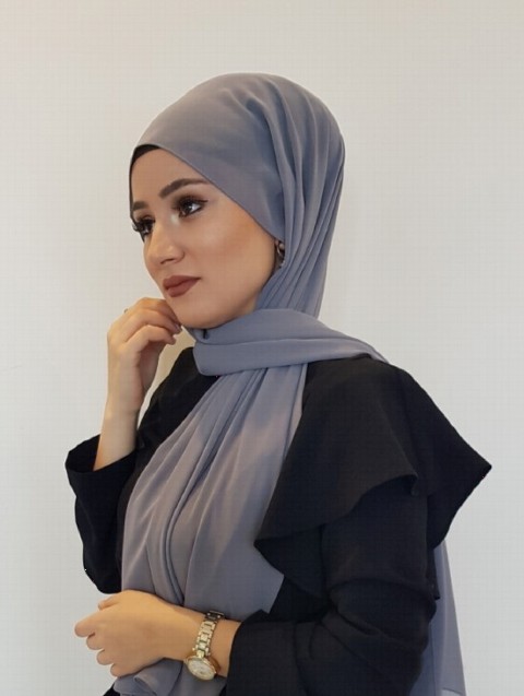 Woman Bonnet & Hijab - رمادي | الكود: 13-20 - Turkey