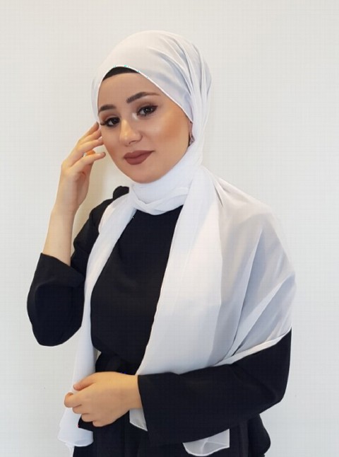 Woman Bonnet & Hijab - Blanc |code: 13-13 - Turkey