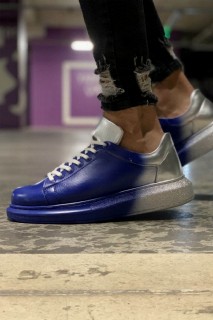Men - Chaussures Homme BLEU / ARGENT 100342230 - Turkey
