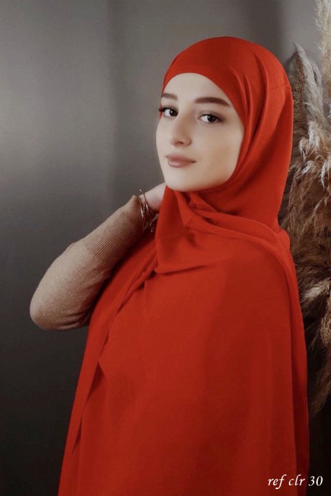 Woman Bonnet & Hijab - Hijab Jazz Premium Rubin - Turkey