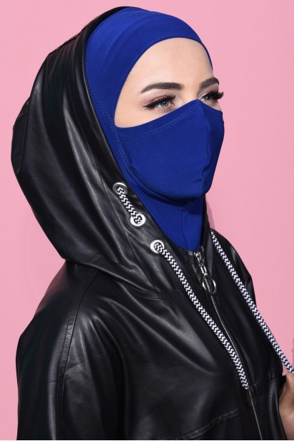 Masked Sport Hijab Sax 100285374