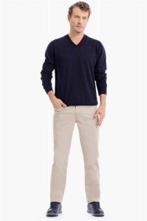 Men's Marine Basic Dynamic Fit V Neck Knitwear Sweater 100345069
