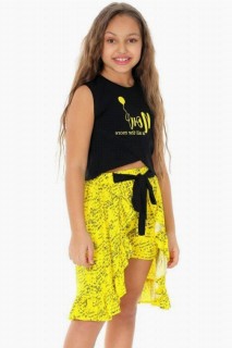 Boy's New Now Printed Yellow Shorts Set 100328235