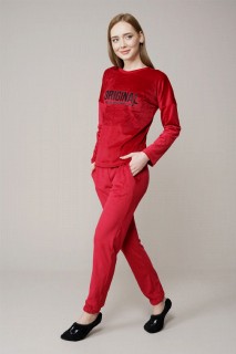 Women's Velvet Pajamas Set 100325837