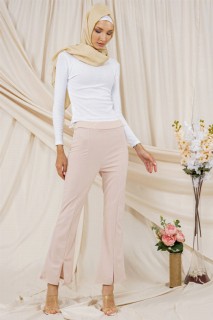 Women's Front Slit Flared Trousers 100326081