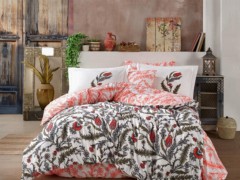 Bedding - Garden Cotton Lacy Pique Set Cappucino 100330228 - Turkey