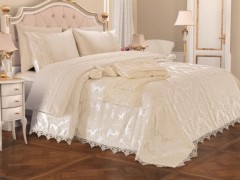 Home Product - Dowery Fulya 11 Piece Bridal Set Cream 100344807 - Turkey