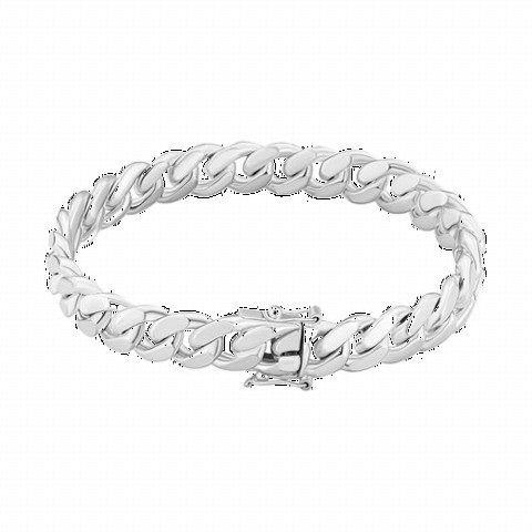 Gourmet Chain Silver Bracelet 100349898