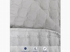 Quilted Liquid Proof Fitted 160x200 Cm Double Mattress 100329396