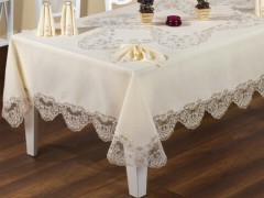 French Guipure Beach Lace Dinner Set - 25 Pieces 100259868