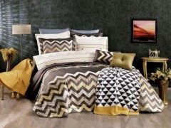 Bed Covers - Dowry Land Marbella 9 Pieces Duvet Cover Set Powder 100332026 - Turkey