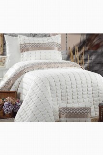 Dowry Land Ayla Cotton Satin Embroidered Double Duvet Cover Set 100330943