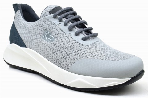 Shoes - KRAKERS SPORTS - GRAY - MEN'S SHOES,Textile Sneakers 100325377 - Turkey
