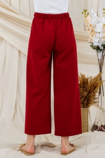Women's Wide Leg Fabric Trousers 100326056